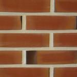 FULL RED FLAMED STRANGPRESS FACING BRICK