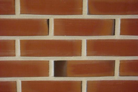 FULL RED FLAMED STRANGPRESS FACING BRICK