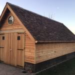 reclaimed Boudgondic roof tiles - project in Zwevegem