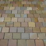 SAND STONE COBBLE BEIGE FLAMED 14/14/4-6