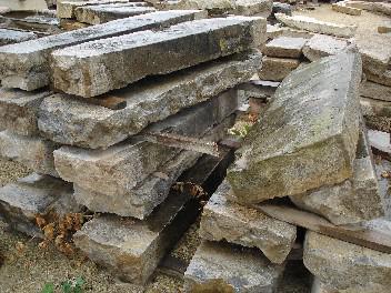 OLD STEPS IN FRENCH LIMESTONE 