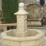 REPRODUCED AUTHENTIC WATER SOURCE IN FRENCH LIMESTONE 